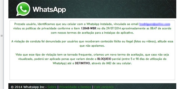 Golpe WhatsApp